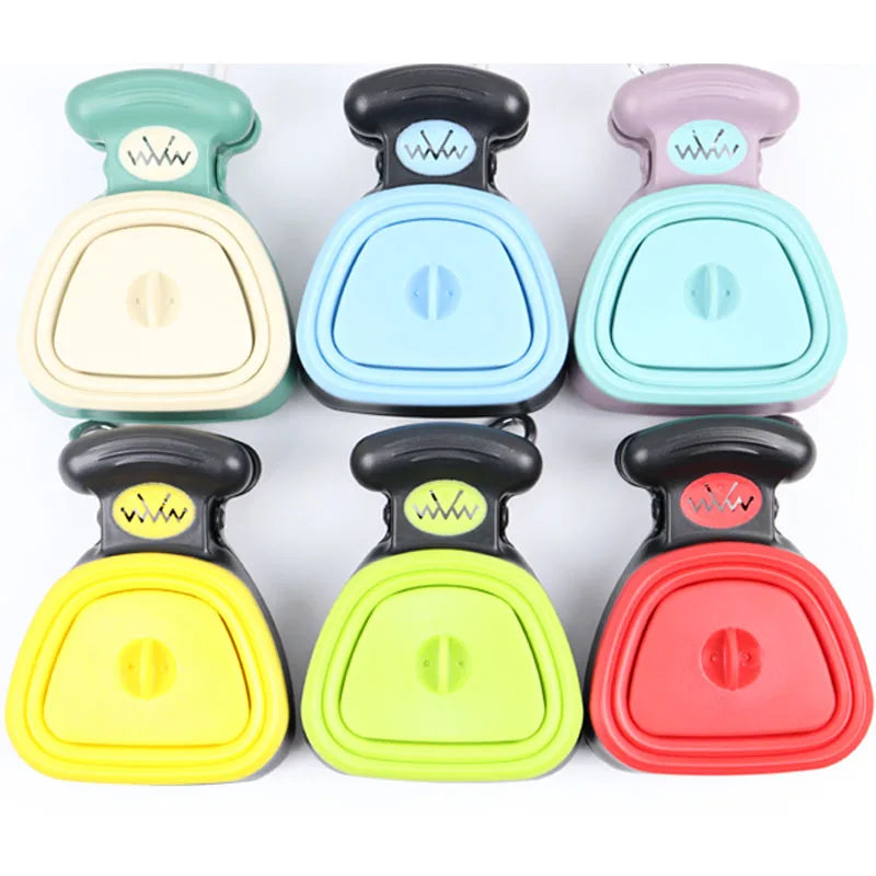 Cane Pet Viaggio Pieghevole Pooper Scooper Con 1 Rotolo Sacchetti Scomponibili