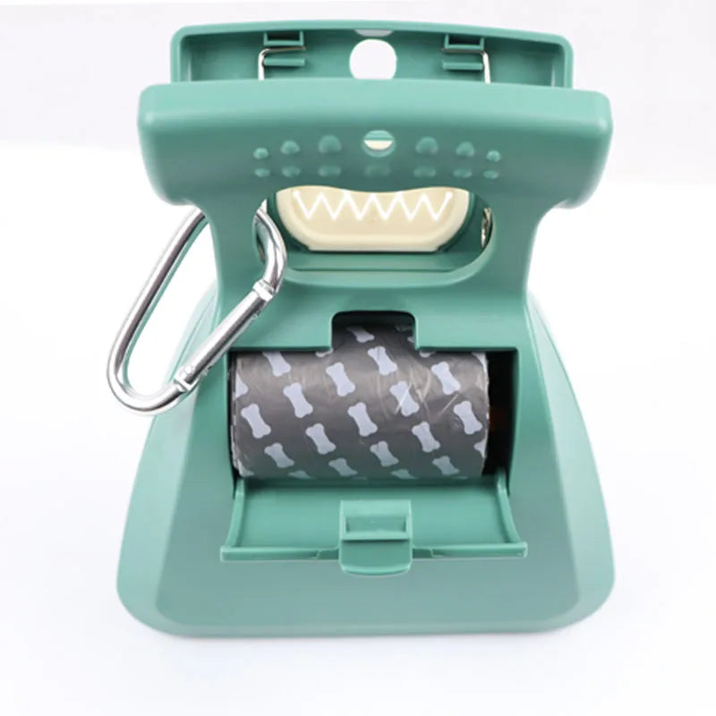 Cane Pet Viaggio Pieghevole Pooper Scooper Con 1 Rotolo Sacchetti Scomponibili