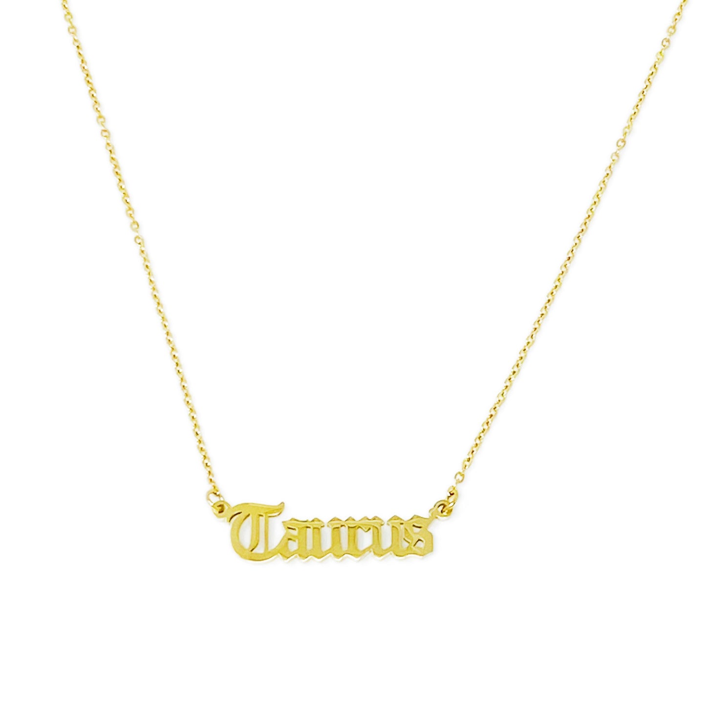 collana con segno zodiacale