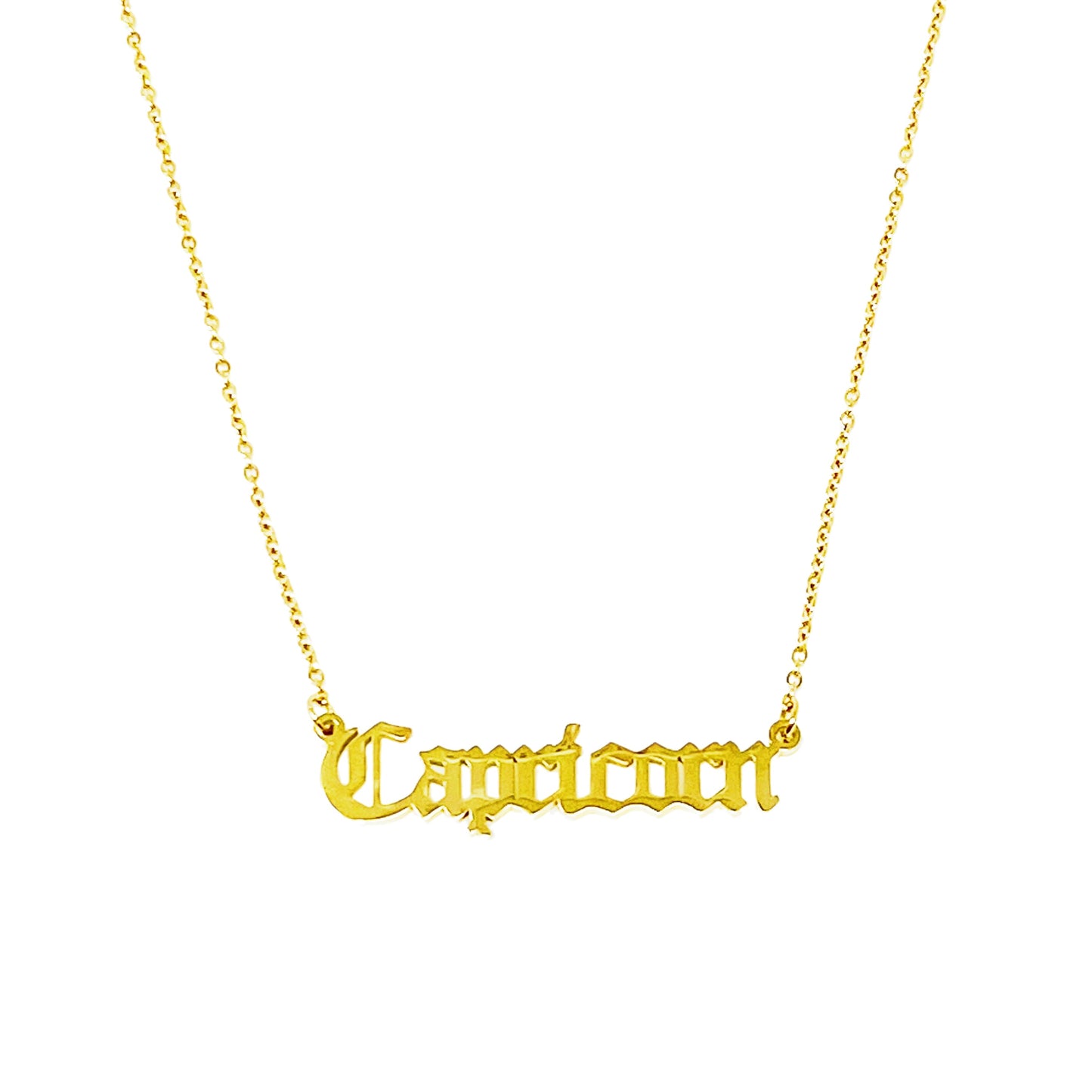 collana con segno zodiacale