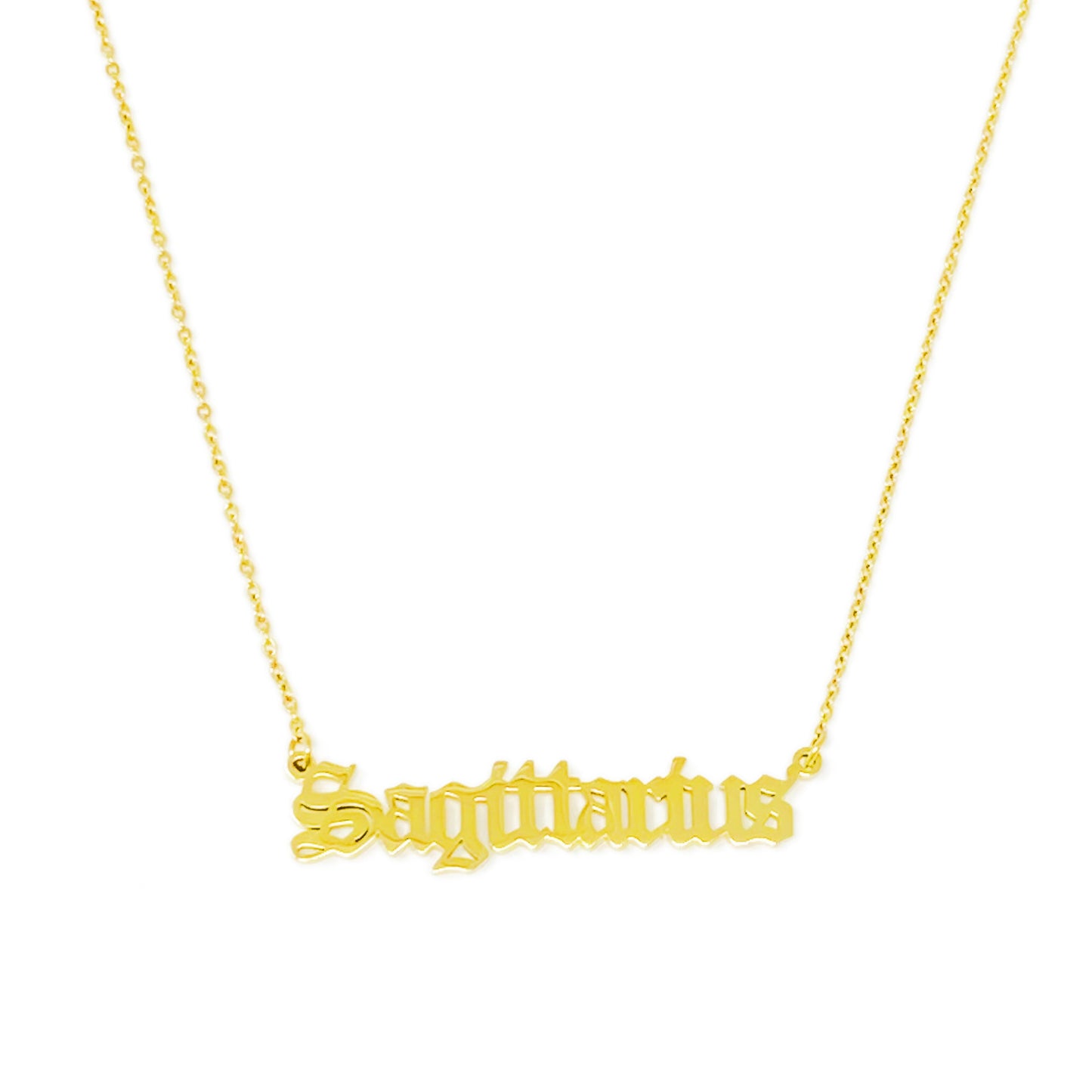 collana con segno zodiacale